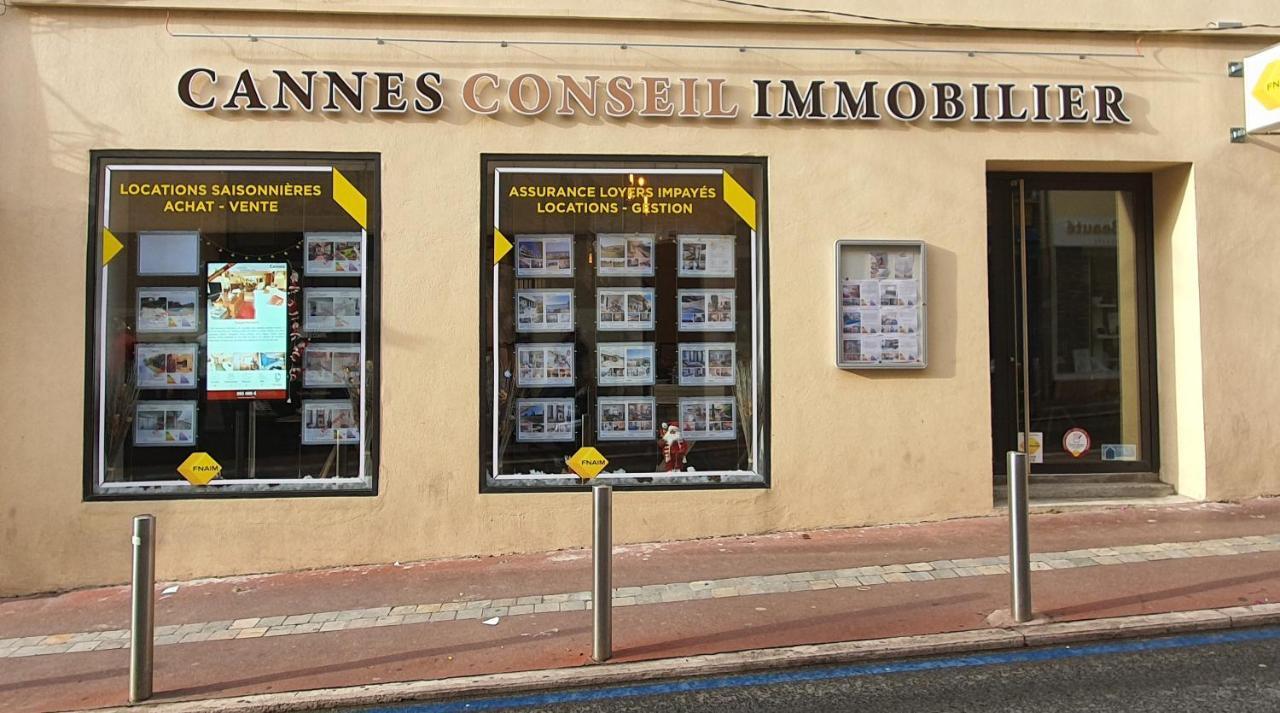 Cannes Conseil Immo - Appartement Moderne A 250 M Du Palais Des Festivals Et Des Plages エクステリア 写真